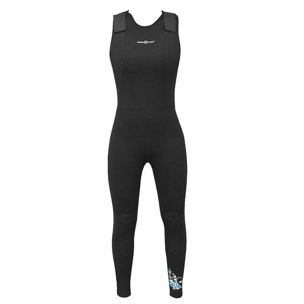 Aqua Lung Womens Farmer Jane Full Body Wetsuit 6.5mm Black 9-10 NWT